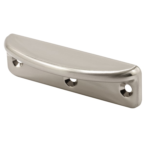 Prime-Line Deluxe Sash Lift, 3-3/16 in., Wrought Steel, Satin Nickel, Decorator (1 Pair) F 2882 - main
